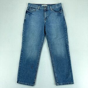 Tommy Hilfiger Womens Jeans Blue Size 10 (32x28) Mid Rise Straight Leg Denim